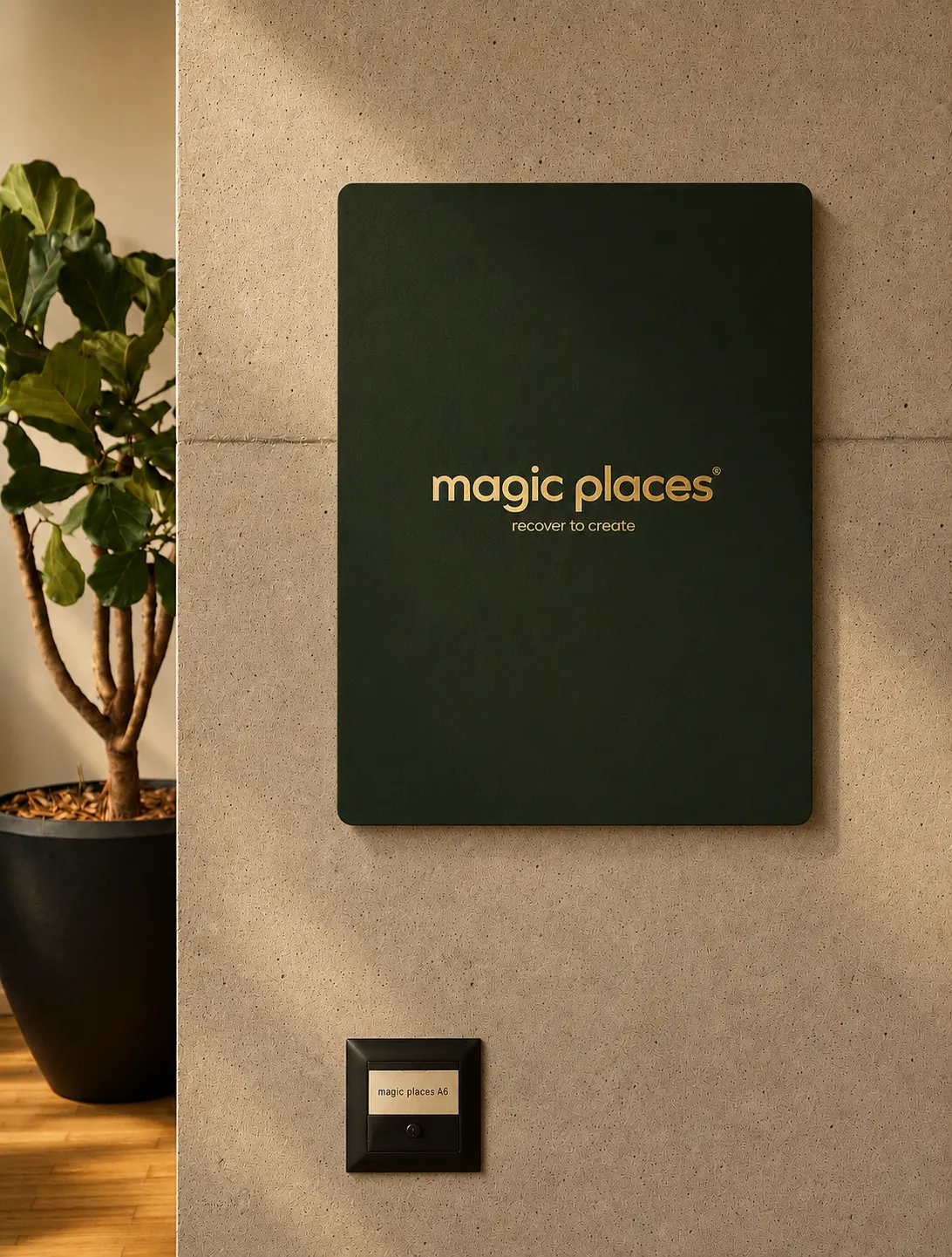 Eingang von magic places Sursee